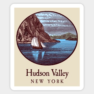 Hudson River Valley Storm King For Light Backgrounds Sticker